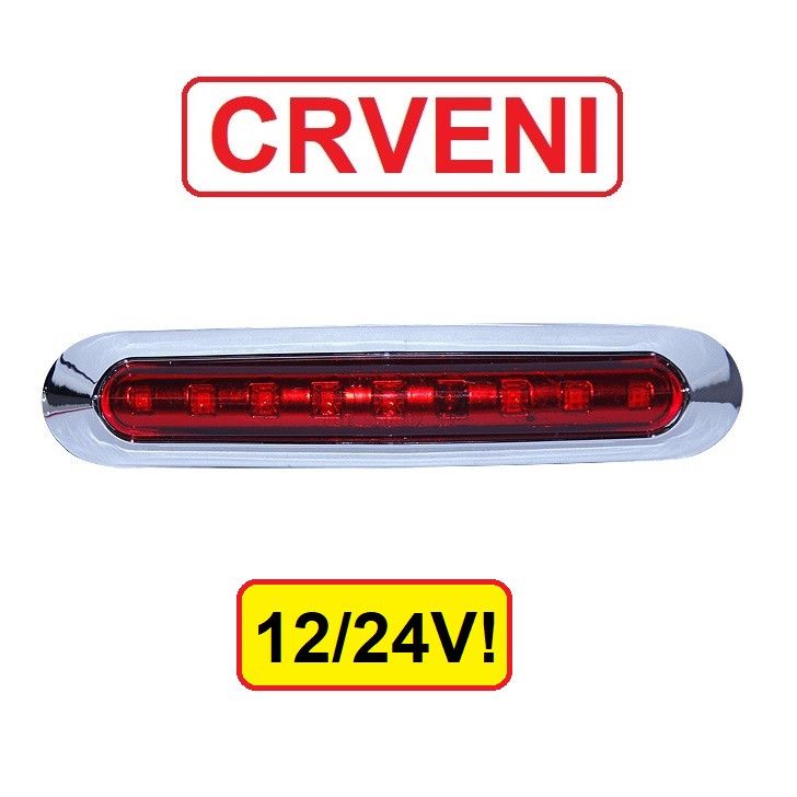 LED BOCNI MARKER- GABARIT - UNIVERZALNI - CRVENI A11 Beograd Zemun